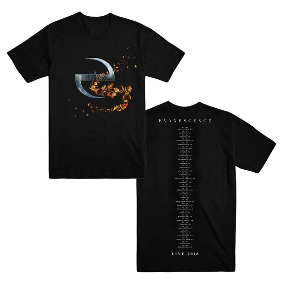 Other - Evanescence Synthesis Tour Dateback T-Shirt 2 Sided